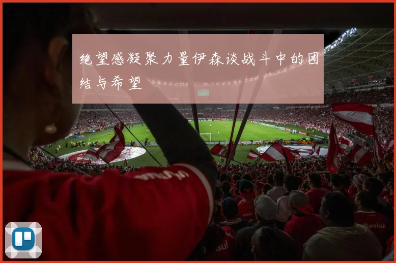 绝望感凝聚力量伊森谈战斗中的团结与希望